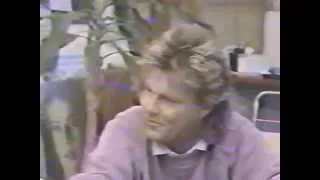 Dieter Bohlen - Интервью 1988 ТВ СССР VHS