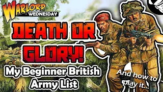 My Beginner British Army List! | Bolt Action!