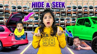 Hide & Seek In BIGGEST PARKING LOT!!!