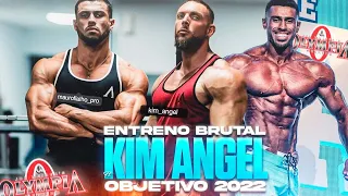 ENTRENO DE ESPALDA de un IFBB PRO @kimangel y OBJETIVO 2022 | MAURO FIALHO