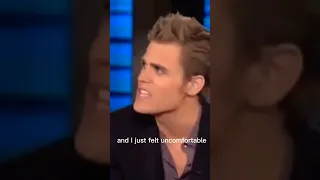 Funny interview with Paul 🤣#paulwesley #tvd #stefansalvatore #zaddy