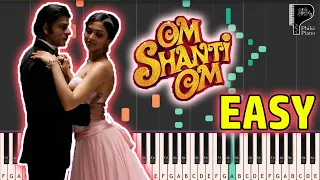 Main Agar Kahoon - Om Shanti Om (2007) - EASY Piano Tutorial