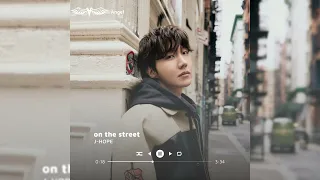 j-hope - on the street (with J.Cole)[8D USE HEADPHONES]