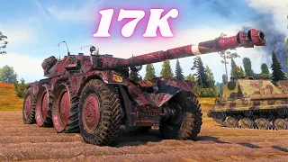 Panhard EBR 105  17K Spot Damage & Manticore 16.8K & T-100 LT 18K World of Tanks Replays