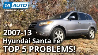 Top 5 Problems Hyundai Santa Fe SUV 2nd Generation 2007-13