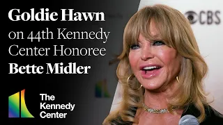 Goldie Hawn on Bette Midler | The 44th Kennedy Center Honors Red Carpet
