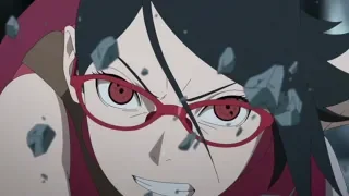 Sarada Derrota A Shin Uchiha