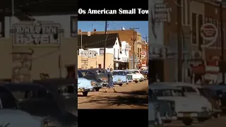 1950s American Small Towns in Color 🌈🤩#timecapsule #timetravel