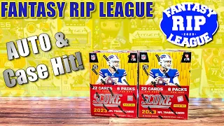 AUTO & CASE HIT! | 2023 Score Football Blaster Box x2 - GREAT VALUE!  Fantasy + Trading Cards