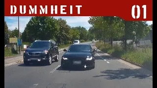 German road rage - stupidity in the road #6