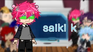 The Disasterous Life Of Saiki K React To Kusuo Saiki // TW IN DESC