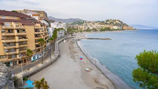 Playa de la Caletilla en Almuñécar, Granada