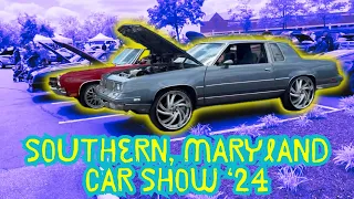 SOUTHERN MARYLAND CAR SHOW 2024! | CLASSICS, CYBERTRUCKS, DODGE HELLCATS/DEMONS AND MUCH MORE!!