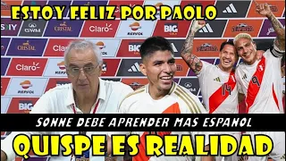 FOSSATI Y CASTILLO POST PERU VS DOMINICANA- ELOGIOS PA PIERO QUISPE Y PAOLO GUERRERO