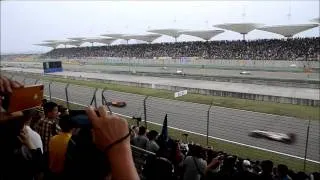 First lap, Chinese GP 2012