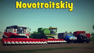 🚜#18+🔞▶ #FarmingSimulator19​​​​​​​ ▶Карта #Новотроицкий ▶Колхозные будни.