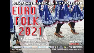 XIII European Championship of Folklore "Euro folk 2021"