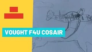 Vought F4U Cosair hand draw