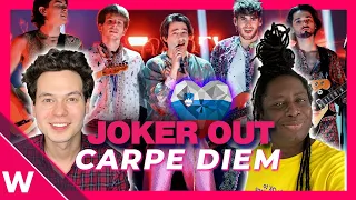 Joker Out "Carpe Diem" Reaction | Slovenia Eurovision 2023