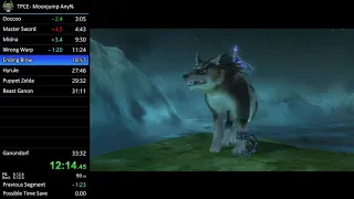 Twilight Princess Any% Moonjump Speedrun in 28:46 (Retimed, Emu)