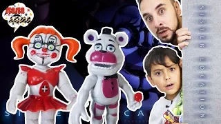 НЕ ЗАДЕРЖИВАЙСЯ НА ОДНОМ МЕСТЕ! Папа Роб и Ярик играют в FNaF 5: Sister Location. Часть 2 13+