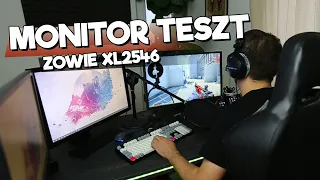 Jobb leszel e 240Hz-es monitorral? - Monitor teszt: ZOWIE XL2546
