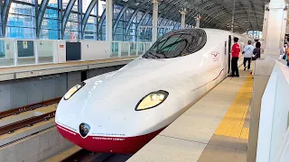Riding on the Japan's NEWEST Bullet Train | Nishi-Kyushu Shinkansen KAMOME (Takeo-Onsen→Nagasaki)