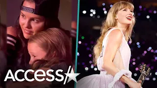 Selena Gomez DANCES W/ Sister Gracie At Taylor Swift's Eras Tour L.A. Concert