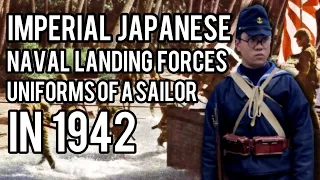 Imperial Japanese Naval Landing Forces: Uniforms of a Sailor in 1942