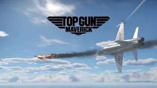 War Thunder Fight Turn Into Top Gun Maverick Dogfight Scene