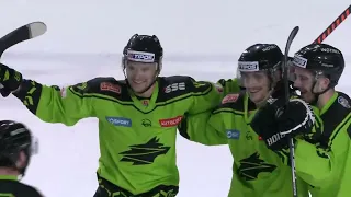 Štvrťfinále 5. zápas Vlci Žilina – HC Topoľčany 7:3 (HIGHLIGHTY)