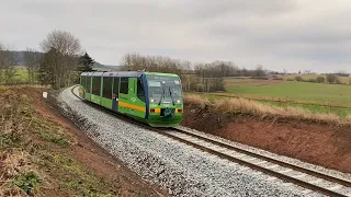 Provoz na opravené trati v úseku Rakovník - Domoušice