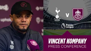 Vincent Kompany's Spurs Pre Match Press Conference | PREVIEW | Tottenham Hotspur v Burnley