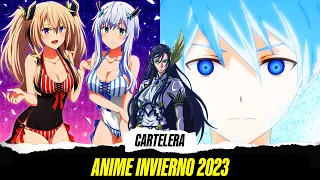 CARTELERA ANIME INVIERNO 2023 - ESTRENOS ANIME ENERO