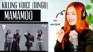 VOICE COACH REACTS | MAMAMOO... Killing Voice (Dingo Music) | just harmonise my life why don't you