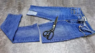 4 потрясающих идей из старых джинсов
