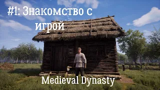 Medieval Dynasty: Неспешное прохождение. Серия 1: Знакомство с игрой.