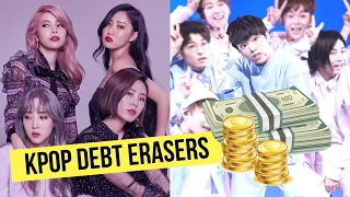 5 Kpop Groups That ERASED Company's DEBT