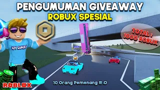 KETEMU BIS JATUH !!! + PENGUMUMAN GIVEAWAY ROBUX SPESIAL ADV Gamers | CDID ROBLOX Indonesia