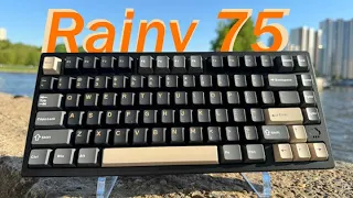 БЮДЖЕТНЫЙ ПРЕМИУМ Rainy75 WОB ! Полный обзор кастомной механической клавиатуры Rainy 75