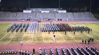 The National Anthem - Combined High School CUSD Bands @ CUSD Band Night 2011