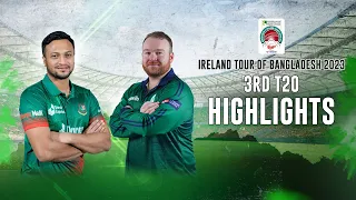 Bangladesh vs Ireland Highlights || 3rd T20I || Ireland tour of Bangladesh 2023