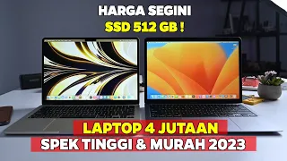 UDAH SSD 512 GB‼️ 5 LAPTOP INI CUMA 4 JUTAAN SPEK DEWA TERBAIK 2023 BISA GAMING EDITING MEETING DLL