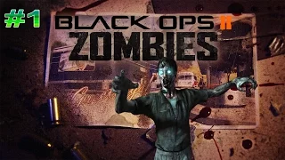 Black ops 2 Zombies : "Town" Round 1-6 - BO2 Zombies Gameplay! Part 1