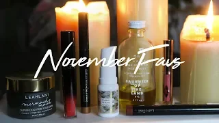 November Favorites + Lancome Review