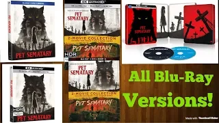 Pet Sematary 2019 Blu-Ray Release Details- All Versions