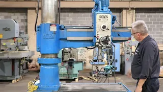 4' X 12" OOYA RADIAL DRILL