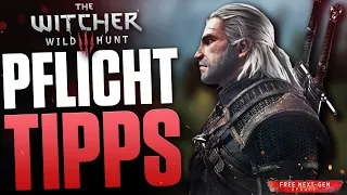 Alles was du wissen MUSST - The Witcher 3 Next Gen Anfänger Tipps   Einsteiger Guide 2022 - Netflix