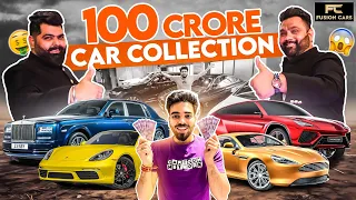 ₹100 Crore Luxury Car Collection 🔥💰( Rolls Royce , Lamborgini Urus , G wagon 😱)