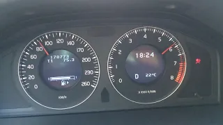 Volvo S80 3.2 acceleration 0 - 170